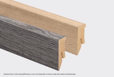 Battiscopa MDF coordinato 67263 - 50x18mm - Sezione Quadrata image