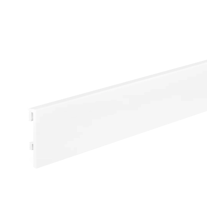 Battiscopa PVC FORTINO BIANCO - 80x16mm - aste da 2,2m image
